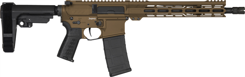 CMMG PISTOL BANSHEE MK4 5.56MM – 12.5″ 30RD W/RIP BRACE BRONZE