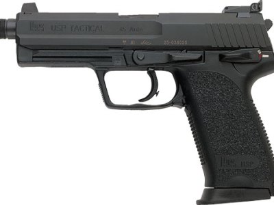 HK USP45 TACTICAL V1 45ACP – 5.09″ BBL 2-12RD BLACK