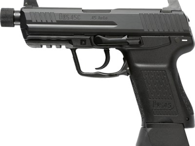 HK HK45 COMPACT TACTICAL – V7 DAO 2-10RD BLACK