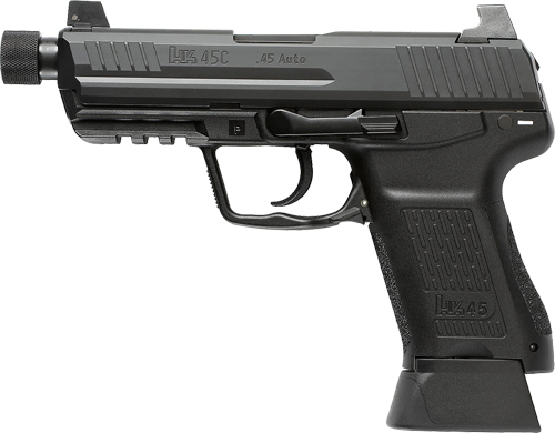 HK HK45 COMPACT TACTICAL – V7 DAO 2-10RD BLACK
