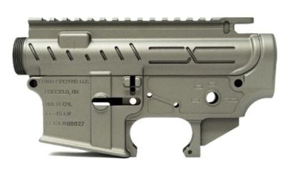 FAXON AR-15 X-TRA LITE – RECEIVER SET TITANIUM STRIPPED