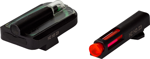 HIVIZ FASDOT H3 RED FRONT/GRN – REAR FOR GLOCK 9MM/40/.357 SET