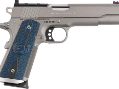 COLT GOLD CUP TROPHY 45ACP 5″ – 8RD STAINLESS G10 OPTIC READY