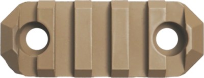 GROVTEC RAIL M-LOK 5 SLOT 2.2″ – COYOTE TAN CERAKOTE