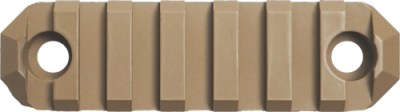 GROVTEC RAIL M-LOK 7 SLOT 3″ – COYOTE TAN CERAKOTE