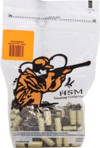 HSM BRASS 9MM ONCE FIRED – UNPRIMED 100 PACK