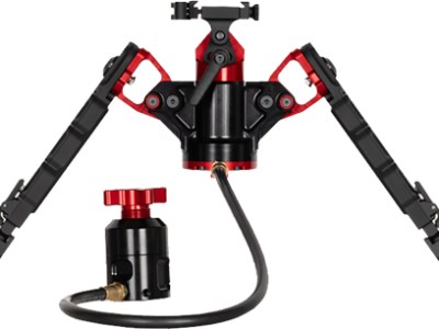 ACCU-TAC BIPOD HYB500 HYDRO – ARCA SPEC WITH REMOTE BLK/RED