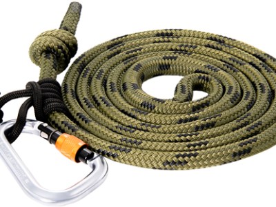 TETHRD 11MM LINEMAN BELT – W/2 CARABINERS & PRUSIK CORD<