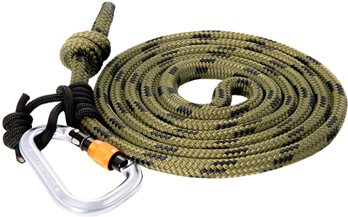 TETHRD 11MM LINEMAN BELT – W/2 CARABINERS & PRUSIK CORD<