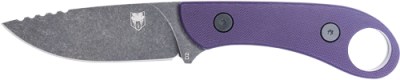 COBRATEC D2 SKINNER 3.75″ FULL – TANG PURPLE G10 W/KYDEX SHEATH
