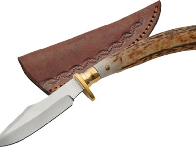 SZCO STEEL STAG 7.5″ STAG TIP – SKINNER SS BLADE SHEATH