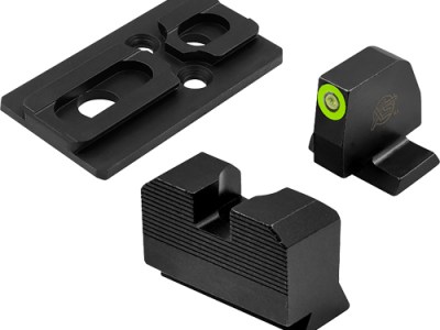 XS MINIMALIST TRITIUM SIGHT & – OPTIC PLATE ACRO S&W M&P
