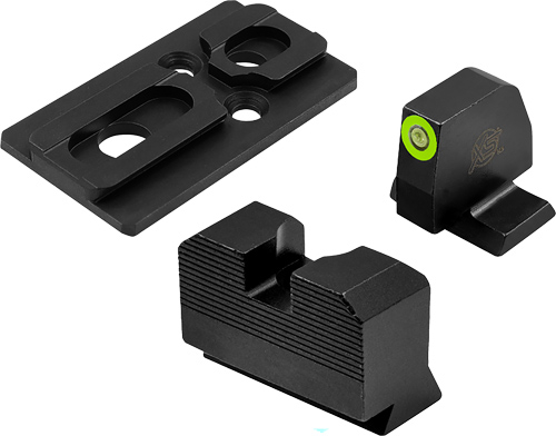 XS MINIMALIST TRITIUM SIGHT & – OPTIC PLATE ACRO S&W M&P