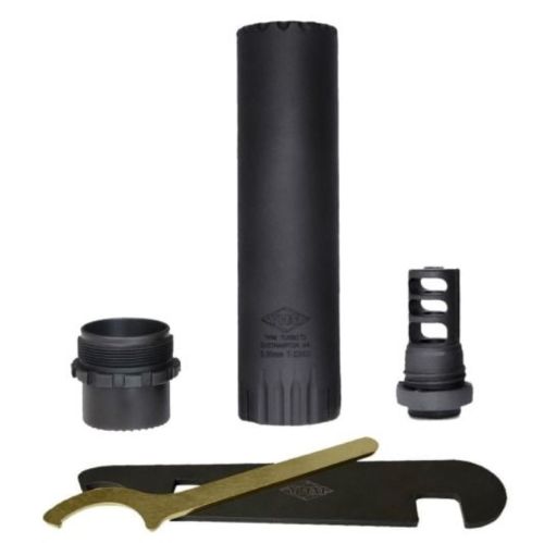 YHM TURBO T3 5.56 SUPPRESSOR – WITH MUZZLE BRAKE