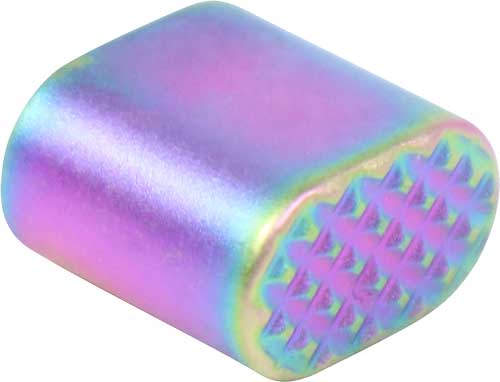 GUNTEC AR15 EXTENDED MAG – BUTTON RAINBOW PVD COATED