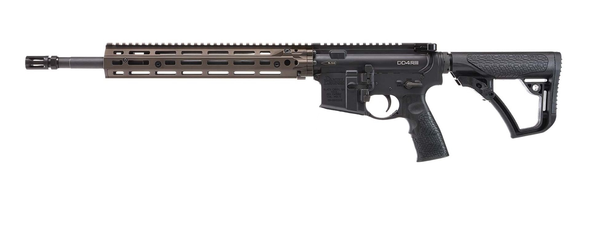 DANIEL DEFENSE DD4 RIII 5.56MM 16″ NO MAG