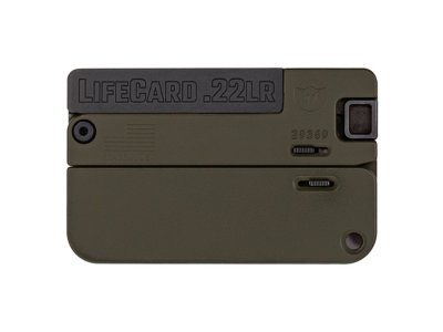 TRAILBLAZER FIREARMS LIFECARD 22LR BLACK/OD GREEN