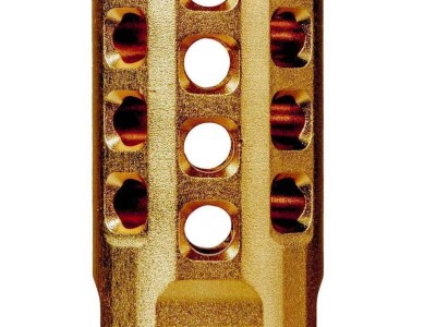 TAPCO 10/22 MUZZLE BRAKE GOLD