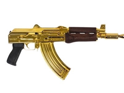 ZASTAVA ARMS USA ZPAP92 7.62X39 24K GOLD/WD