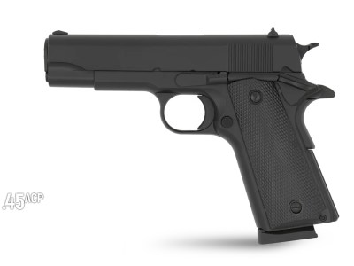 TISAS 1911 TANKER BLK 45ACP 4.25″
