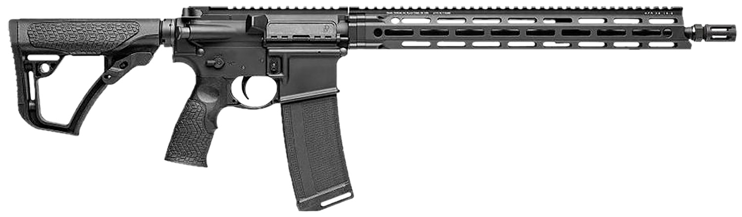 Daniel Defense 0212802267055 DDM4 V7 *CA Compliant 5.56x45mm NATO 16″ 10+1 Rattlecan Cerakote 6 Position w/SoftTouch Overmolding Stock
