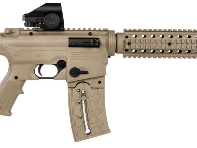 Mossberg 37240 715 Tactical w/Optic Full Size 22 LR 25+1 16.25″ Matte Blued Steel Barrel, Flat Dark Earth Picatinny Rail Receiver, Flat Dark Earth A2 Adjustable Synthetic Stock, FFE Polymer Grip, Halo