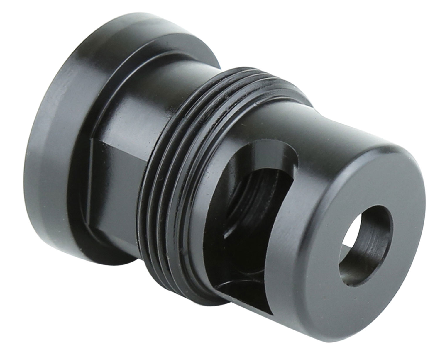 Griffin Armament TMM762 Taper Mount Minimalist Black 17-4 Stainless Steel with 5/8″-24 tpi Threads, 1.34″ OAL & 1.07″ Diameter for 30 Cal
