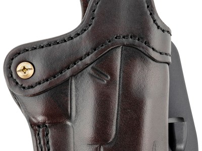 1791 Gunleather ORPDH21SBRR BH2.1 Optic Ready OWB Size 2.1 Signature Brown Leather Paddle Compatible w/Glock 17/Springfield XD/S&W Shield Right Hand