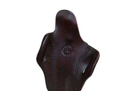 1791 Gunleather ORBH1SBRR BH1 Optic Ready OWB Size 01 Signature Brown Leather Belt Slide Fits 5″ 1911 Right Hand