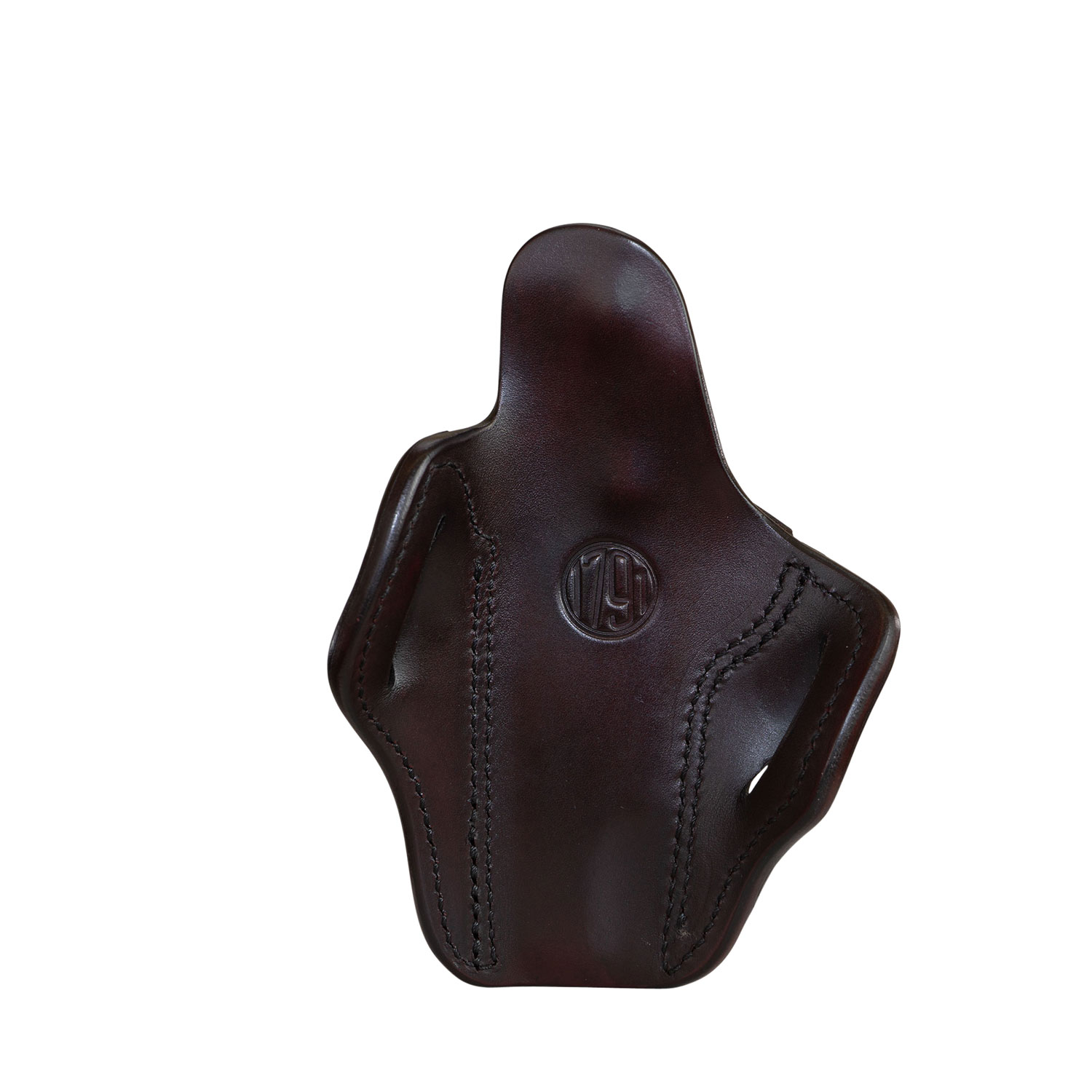 1791 Gunleather ORBH1SBRR BH1 Optic Ready OWB Size 01 Signature Brown Leather Belt Slide Fits 5″ 1911 Right Hand
