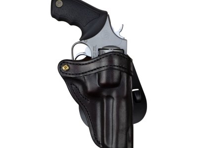 1791 Gunleather PDHR2SBRR RVH2  OWB Signature Brown Leather Paddle Fits Ruger GP100 Right Hand