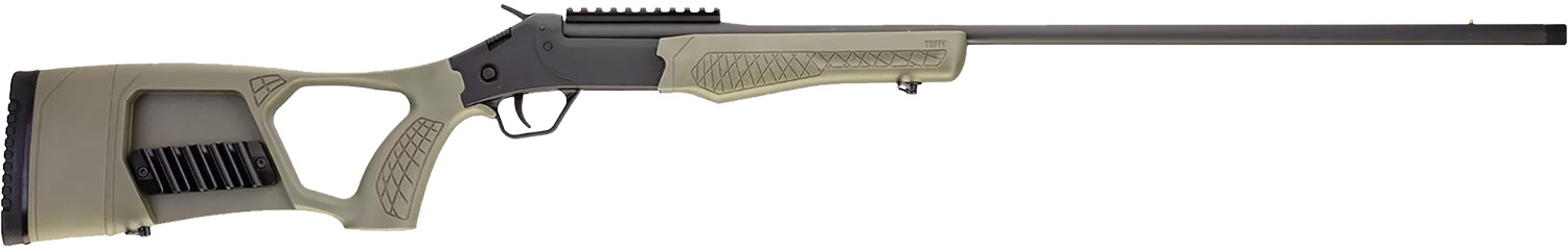 Rossi SSPTKY Tuffy Turkey 410 Gauge 1rd 3″ 26″ Alloy Steel Barrel & Receiver w/Matte Black Finish, Synthetic OD Green Fixed Thumbhole Stock w/Shell Holder  (Youth)