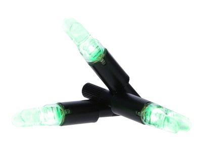 NAP NAPILLNXGR3PK Thunderglo Illuminated Nock Crossbow Green Half Moon/ 3 Pack