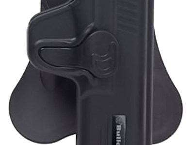 Bulldog RRSWMPSEZ Rapid Release  OWB Black Polymer Paddle Fits S&W M&P Shield EZ Right Hand