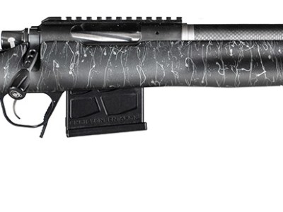 Christensen Arms CA10271488481 BA Tactical Long Range 308 Win 4+1 16″ Carbon Fiber Barrel, Black Nitride Finish, Black with Gray Webbing Stock