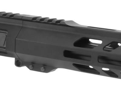 TacFire BU45ACP7 Pistol Upper Assembly  45 ACP Caliber with 7″ Black Nitride Barrel, Black Anodized 7075-T6 Aluminum Receiver for M-LOK Handguard for AR-Platform Includes Bolt Carrier Group