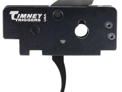 Timney Triggers MP5 Replacement Trigger  Black Curved Two-Stage 4 lbs Pull for HK 91/93/94 & MP5