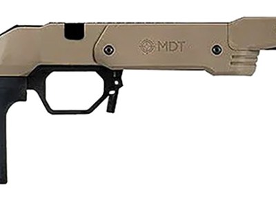 Mdt Sporting Goods Inc 104692FDE XRS Chassis FDE Aluminum Core with Polymer Panels, Adj. Cheekrest, M-LOK Forend, Interchangeable Grips, AICS Mag Compatible, Fits Short Action Savage