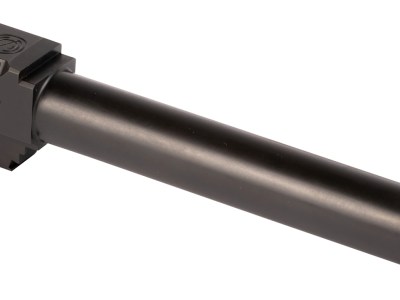 SilencerCo AC864 Glock  9mm Luger 5″ Threaded Black Nitride Stainless Steel, Fits Glock 17 Gen1-4