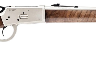 Gforce Arms GFLVR357SS Saddlehorn  Full Size 357 Mag 10+1 20″ Stainless Steel Barrel & Aluminum Receiver, Turkish Walnut Fixed Stock