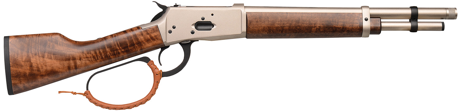 Gforce Arms GFLVR357PN Saddlehorn  357 Mag 5+1 12″ Nickel Threaded Barrel & Receiver, Turkish Walnut Stock & Forend, Thread Protector