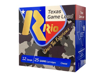 Rio Ammunition TG366TX Texas Game Load High Velocity 12Gauge 2.75″ 1 1/4oz 6Shot 25 Per Box/10 Case