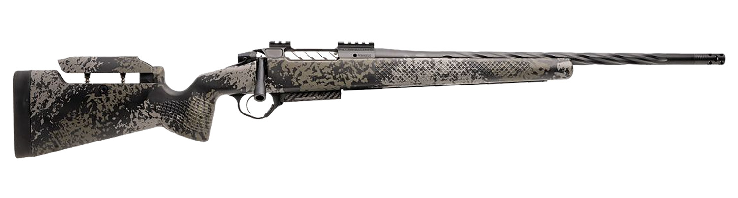 Seekins Precision 0011710209-F Havak PH3 308 Win 20″ Black Fluted Threaded Barrel, Black Picatinny Rail Steel Receiver, Adj Cheek Riser Mountain Shadow Synthetic Stock