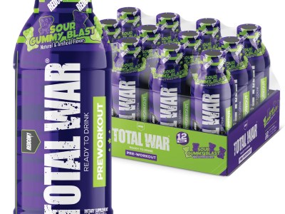 Redcon1 RC1TWRTDSGB-12 Total War Ready to Drink Sour Gummy 12 Pack