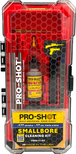 PRO SHOT RIFLE CLEANING KIT – .177 CAL