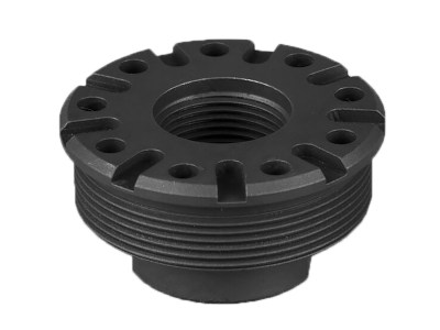 SilencerCo AC668 Bravo Direct Thread Mount Fits 3/4″x24 Matte Black
