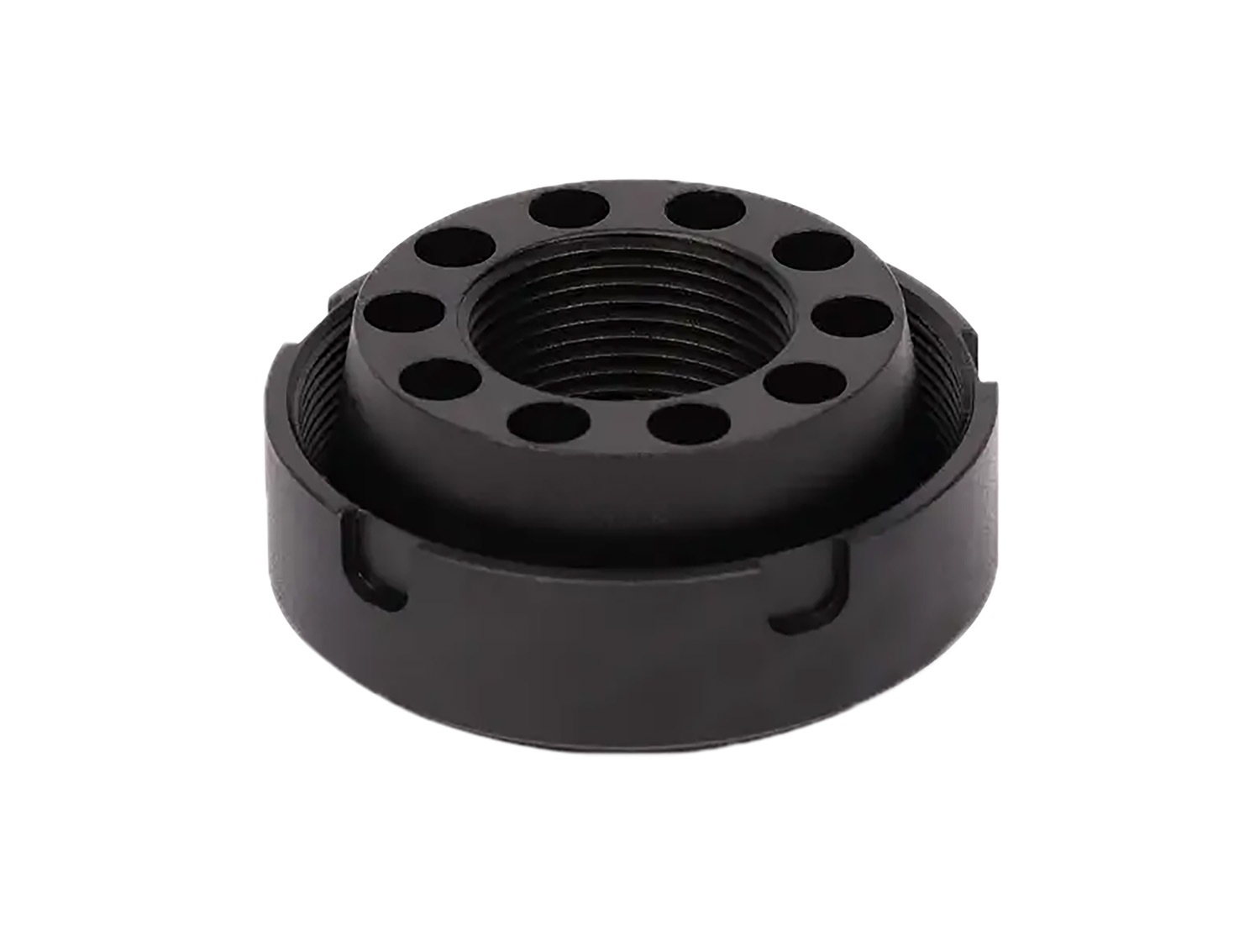 SilencerCo AC4744 Charlie Direct Thread Mount Fits 9/16″x24 Stainless Steel Oxide Black