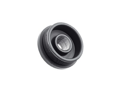 B&T Firearms SD-145582 Adapter Direct Thread HUB Fits 1/2″x28 Black