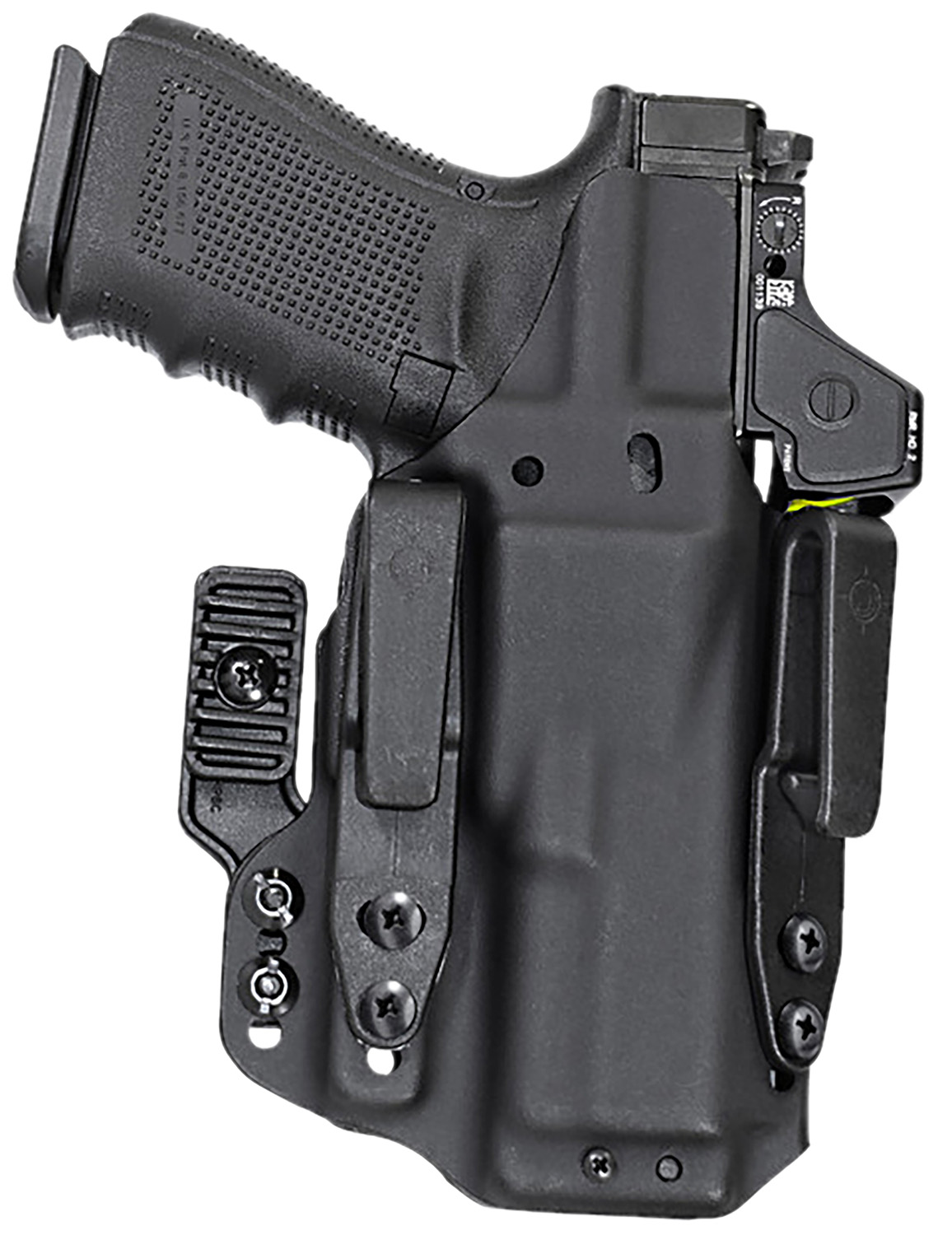 Mission First Tactical H8GL1  Pro Series IWB Black Fits Glock 19/45 Ambidextrous