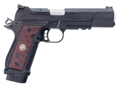 Wilson Combat  EDC X9 2.0 9mm Luger 18+1 5″ Barrel, Black Cherry G10 Grip